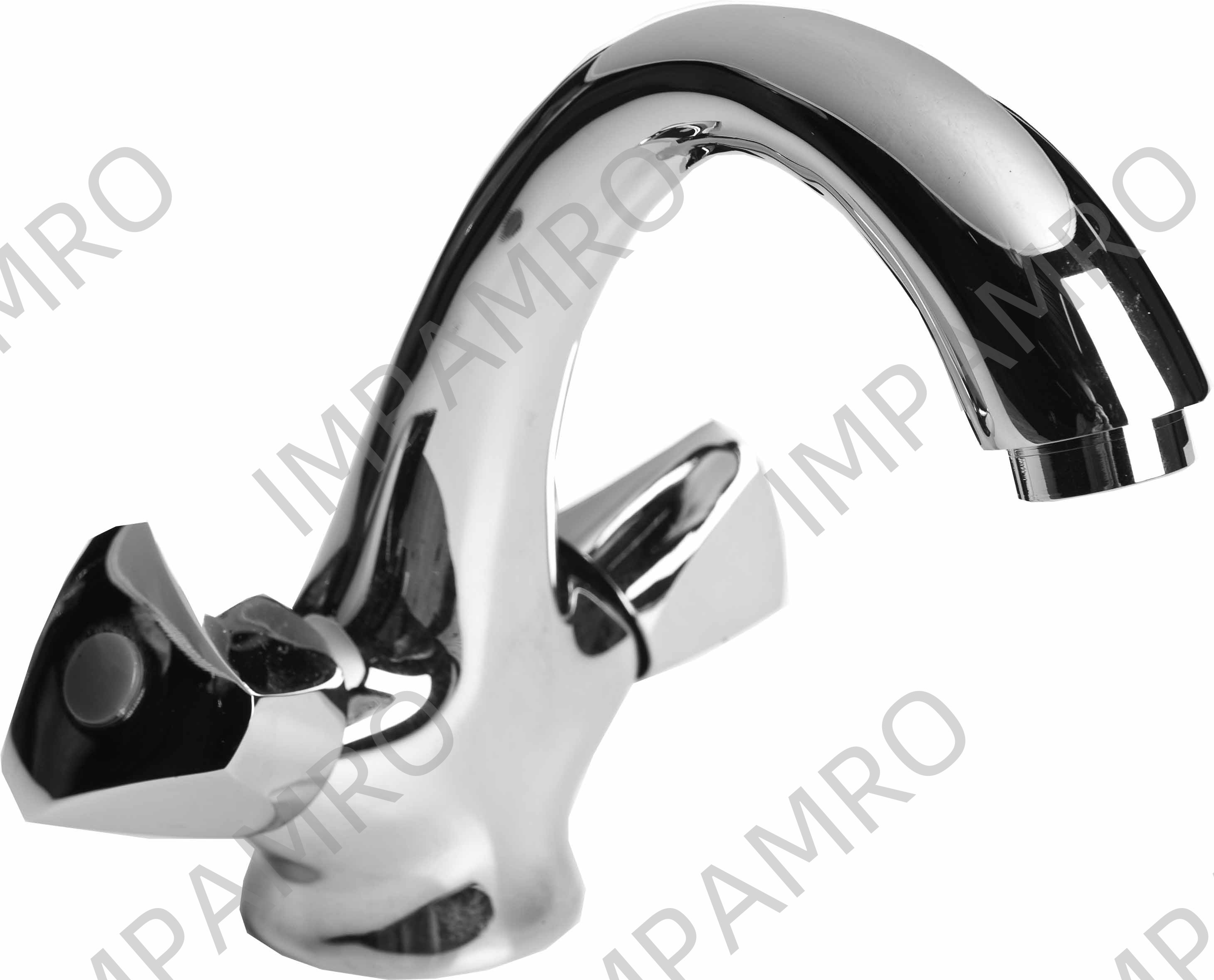 FAUCET WASHBASIN SA555019, 1 HOLE FIXED SPOUT 125MM