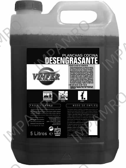 REMOVER GREASE FOR KITCH PLATE, SURFACE 5LTR