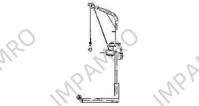 WINCH PNEUMATIC DRIVEN, CAPACITY 300KGS