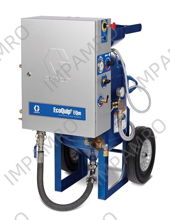 BLAST MACHINE GRACO ECOQUIP 2, EQM PNEUMATIC CONTROL #262952