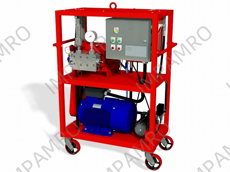 WATER BLASTER VERTICAL TYPE, ULTRA HIGH PRESSURE 1500BAR