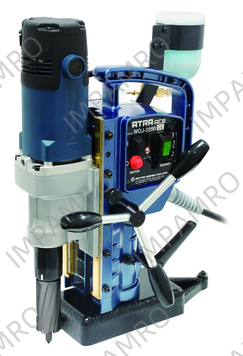 DRILLING MACHINE MAGNETIC BASE, MODEL WOJ-3200 110-120V
