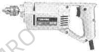 DRILL ELECTRIC PORTABLE 6.5MM, AC110V 1-PHASE