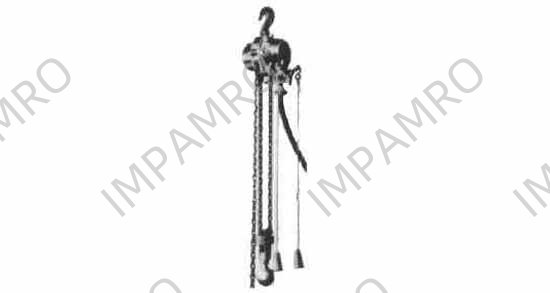 HOIST CHAIN PNEUMATIC 3TON, 3MTR 5.4MTR/MIN