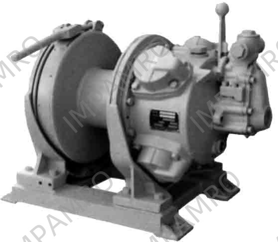 WINCH AIR AUTO BRAKE 7.15KW, ROPE PULL 1TON MODEL:W-10