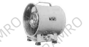 FAN VENTILATION ELEC PORTABLE, 280MM AC200V 1-PHASE