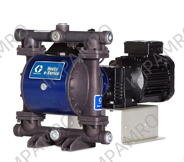 DIAPHRAGM PUMP ELECTRIC, GRACO HUSKY 1050E ALUMINIUM 1"