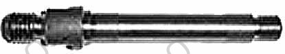 HANDLE SPINDLE FOR FLEX SHAFT, ICO 2220-3