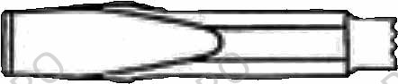 CHISEL NORMAL 50MM ICO#850-26, FOR PNEUMATIC CHISEL & CHIPPER