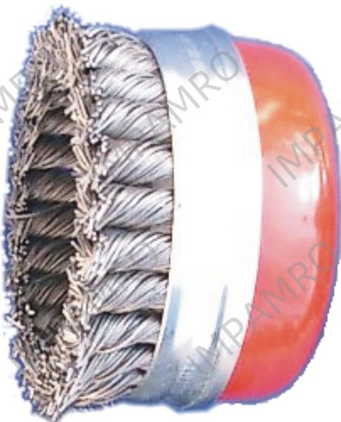 BRUSH CUP EBTK 100 PLAITED, FOR RUST REMOVER