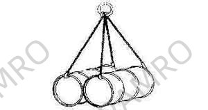 DRUM HOOK CHAIN TYPE, FOR 2 DRUMS