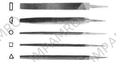 FILE SQUARE DOUBLE-CUT, SECOND-CUT 200MM