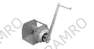 WINCH HAND PORTABLE, RACHET GEARED 2000KGS