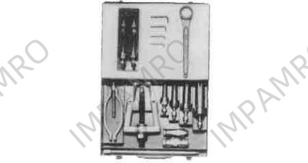 PULLER BEARING KIT SIZE 00-12, FOR INNER & OUTER RING