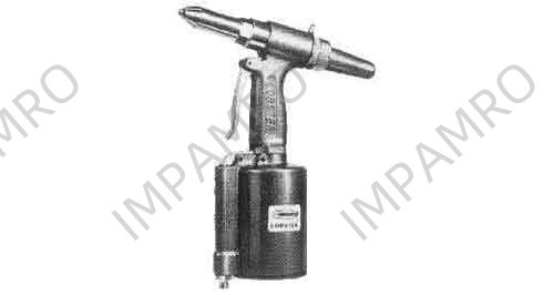 RIVETTER PNEUMATIC, RIVET DIAM 2.4-4.8MM