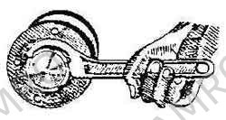 WRENCH HOOK SPANNER NON-SPARK, SPECIAL ALUMINIUM BRONZE 40MM