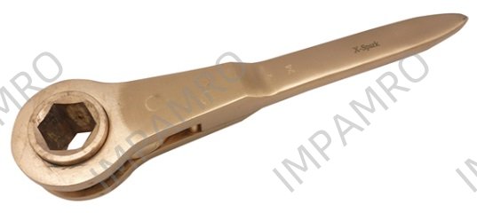 WRENCH RATCHET NON-SPARK, BERYLLIUM COPPER ALLOY 24MM