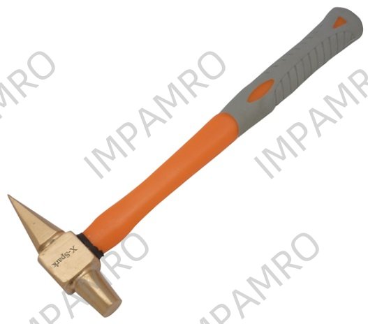 HAMMER TESTING HANDLED 220GRM, NON-SPARK SPECIAL ALUM BRONZE