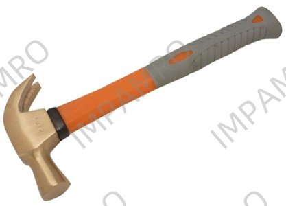 HAMMER CLAW HANDLED NON-SPARK, BERYLLIUM COPPER ALLOY 453GRM