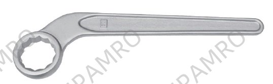 WRENCH 12P SINGLE END ANGLE, 38MM STAINLESS STEEL