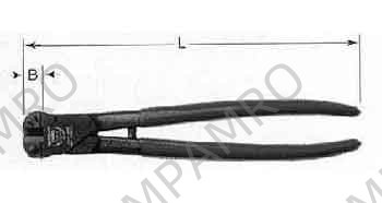 CUTTER POWER BAHCO #1518D, 250MM