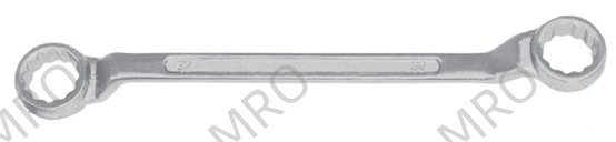 WRENCH 12P DOUBLE OFFSET, 17X19MM STAINLESS STEEL