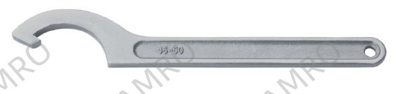WRENCH HOOK SPANNER 45-50MM, STAINLESS STEEL