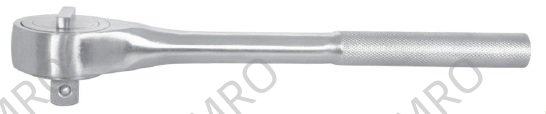 RATCHET HANDLE S.STEEL MALE, 19.0MM/SQ DRIVE 320MM