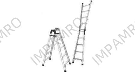 LADDER FOLDING ALUMINIUM-ALLOY, 2 WAY COMBINATION 2MTR