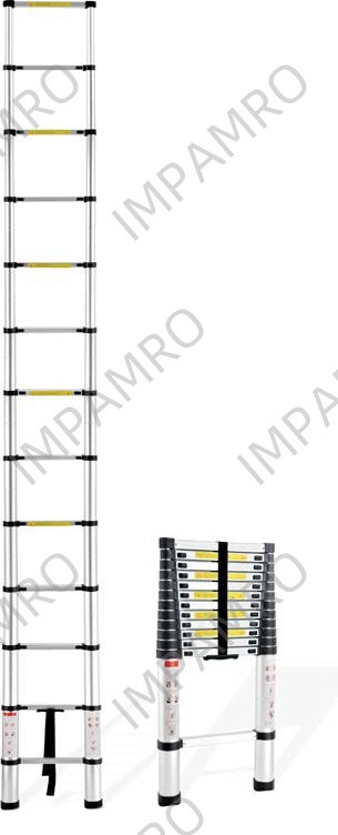 LADDER EXTENSION ALUM ALLOY, MAX LENGTH 3800MM