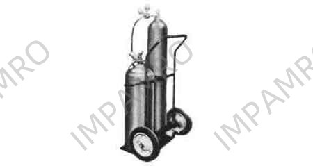CARRIER CYLINDER FOR 1 PROPANE, GAS STEEL FRAME