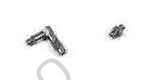 CONNECTION 1/4X1/4-3/8X1/4, STEEL FOR AIR GREASE PUMP