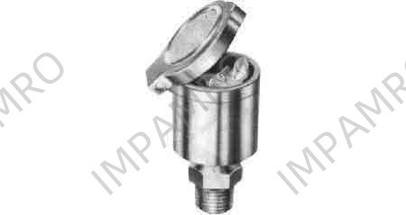 OIL CUP STRAIGHT BRASS, 22MM DIAM PF 1/4