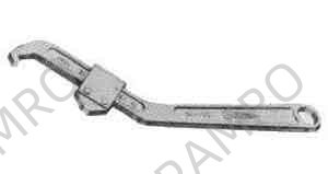WRENCH HOOK SPANNER ADJUSTABLE, 35 TO 105MM