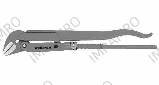 WRENCH PIPE 45DEG JAWS, CAPACITY 1-1/2"