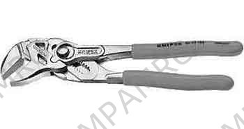 PLIER WRENCH PLASTIC COATED, HANDLE CAPACITY 1-3/4"