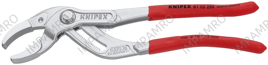 PLIER GRIPPING FOR PLASTIC, PIPE DIAM 25-80MM