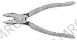 PLIER SIDE-CUTTING WITH SPRING, 200MM