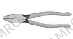 PLIER SIDE-CUTTING & REAMER, PLASTIC COVERED HANDLE 175MM