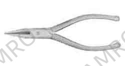 PLIER ROUND-NOSE, PLASTIC COVERED HANDLE 150MM