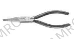 PLIER FLAT-NOSE, PLASTIC COVERED HANDLE 175MM