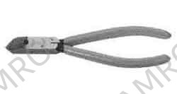 PLIER DIAGONAL-CUT HEAVY-DUTY, PLASTIC COVERED HANDLE 175MM