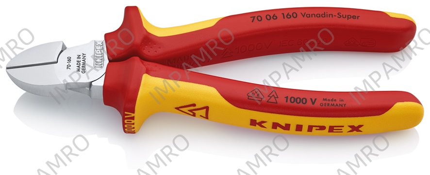 CUTTER DIAGONAL INSULATED UPTO, 1000V L:140MM