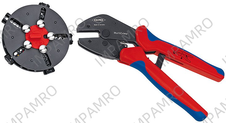 PLIER CRIMPING WITH CHARGER, MAGAZINE LENGTH 250MM