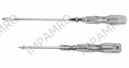 SCREWDRIVER WITH GRIPPING, SLOTTED 4.5X100MM