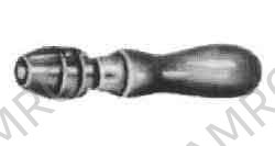 VISE CHUCK HAND #2 0-6MM, WITH WOOD HANDLE