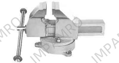 VISE BENCH PARALLEL, WITH SWIVEL BASE 140X180MM