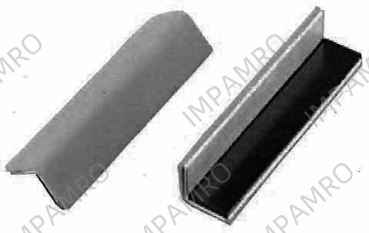 VISE JAW PAD ALUM 125MM, WITH MAGNET
