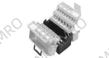 TOOL BOX PLASTIC V-TYPE, 450X270X230MM