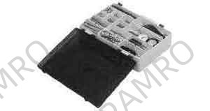 PARTS CASE PLASTIC, 360X252X104MM